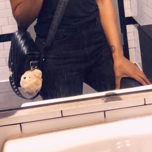 Off-White Diagonal Binder Clip Bag - Picture 2 of 2